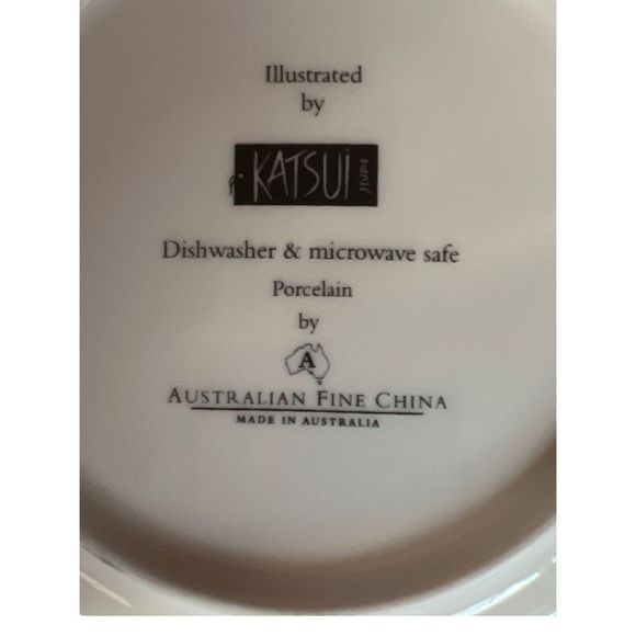 Australian Fine China by Katsul Round Palte Dinnerware Porcelain Microwave Safe - Picture 3 of 3